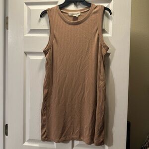 Tan summer dress